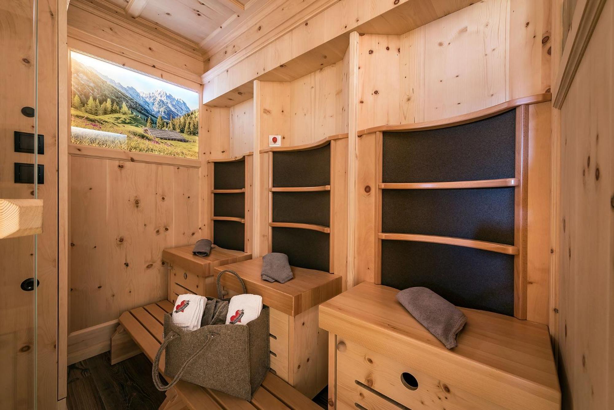 Chalets Almdorf Haidenberg Brunico Ruang foto